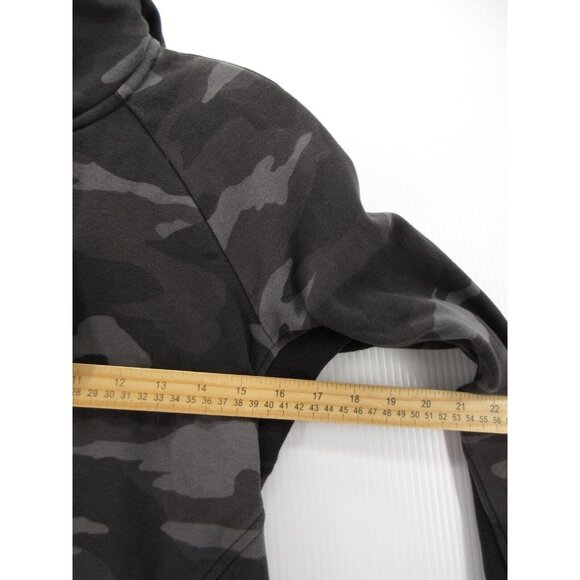 Athleta Jacket Small Sweatshirt Camo Full Zip Hoodie Drawstring - Picture 5 of 11
